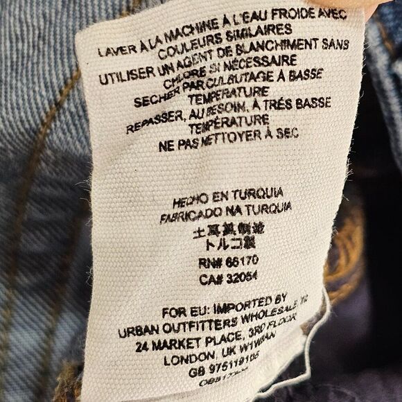 EUC WE THE FREE FREE PEOPLE HI RISE MOM JEAN SIZE 28 - Picture 10 of 15